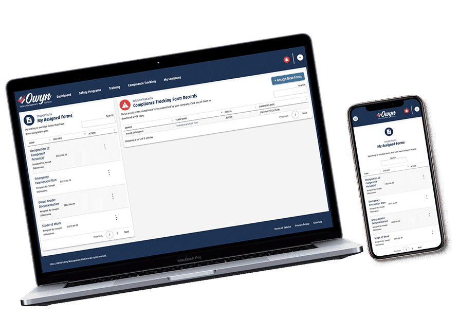 Owyn Compliance Tracking Dashboards