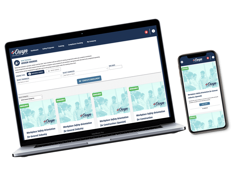 Owyn Safety Online Training